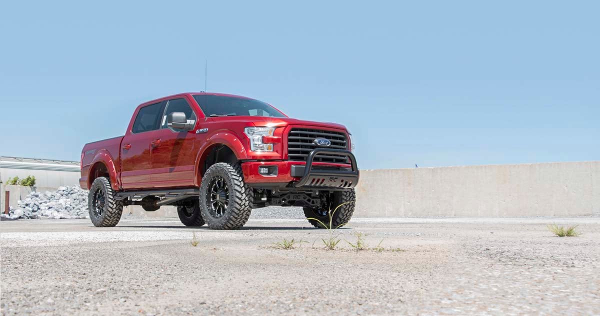 Ford F-150 Bull Bar - Front - Rough Country - Rough Country - Black - '04-'23